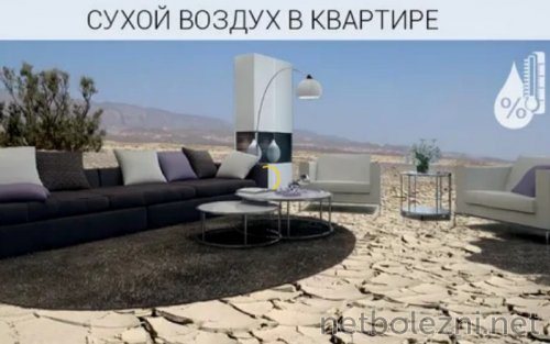 Сухой воздух в квартире